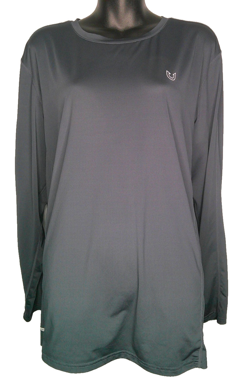 Northyard Long Sleeve Men's XL Athletic Shirt Dark Gray Nautical